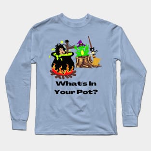 Halloween Frog Brew Long Sleeve T-Shirt